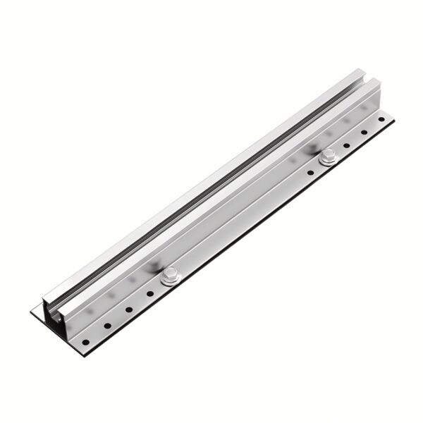 Alternative view of Kurzschiene Montage-Set für Trapezblech, 1*4 PV-Module (nebeneinander)