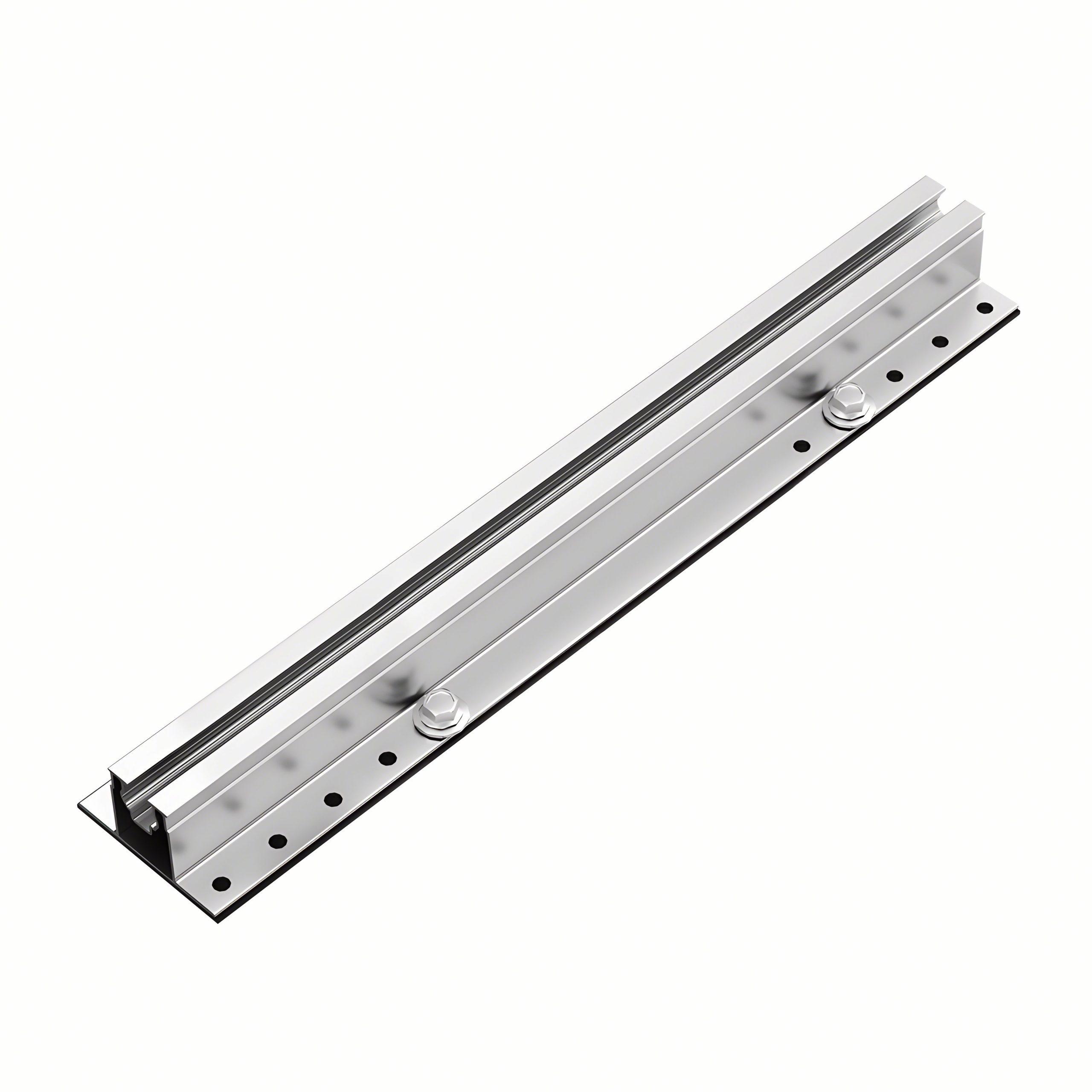 Kurzschiene Montage-Set für Trapezblech, 1*4 PV-Module (nebeneinander) – Bild 2