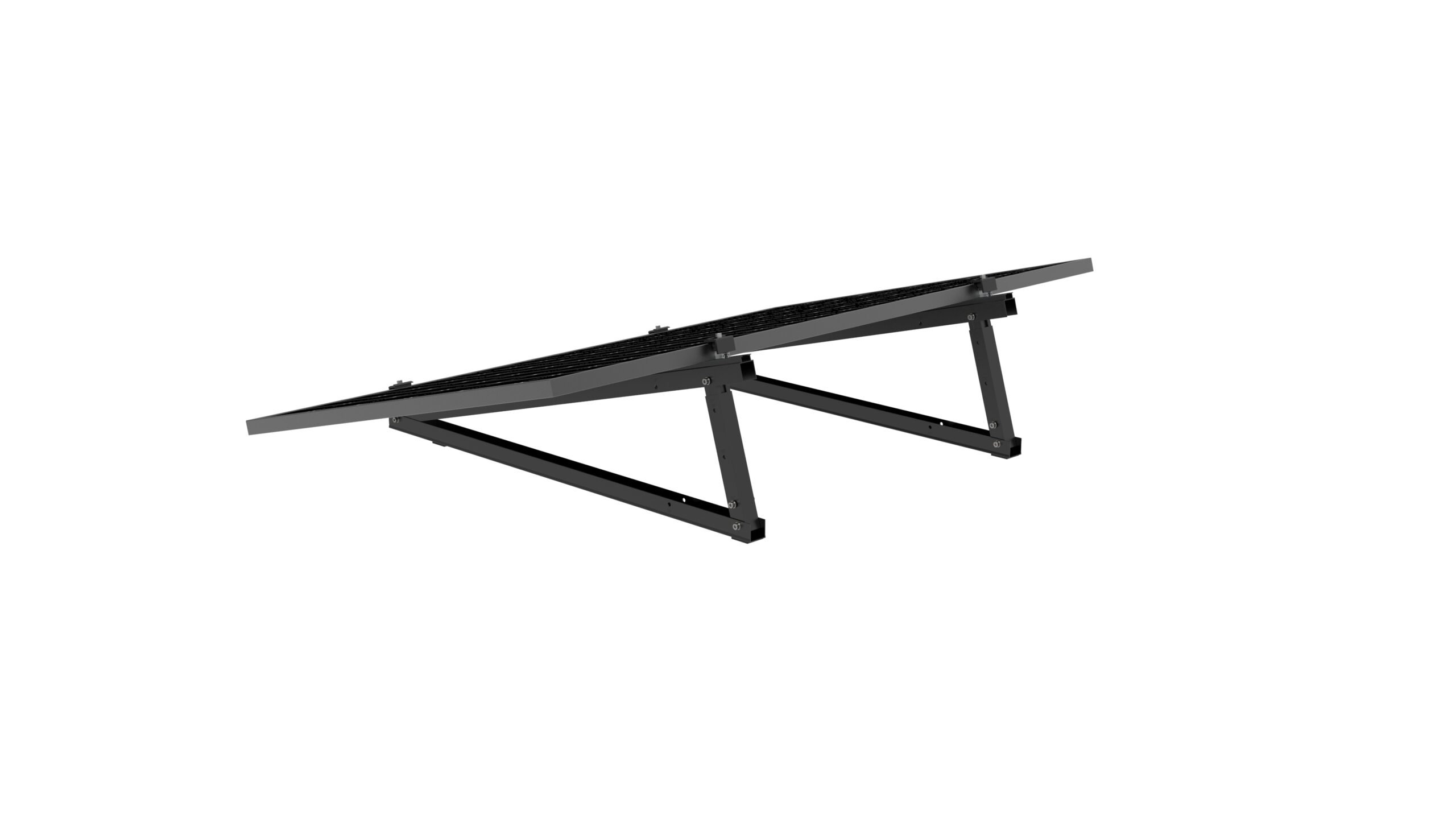 Flachdach/Wand Aufständerung für PV-Module, verstellbar Neigungswinkel 15-35⁰ – Bild 7