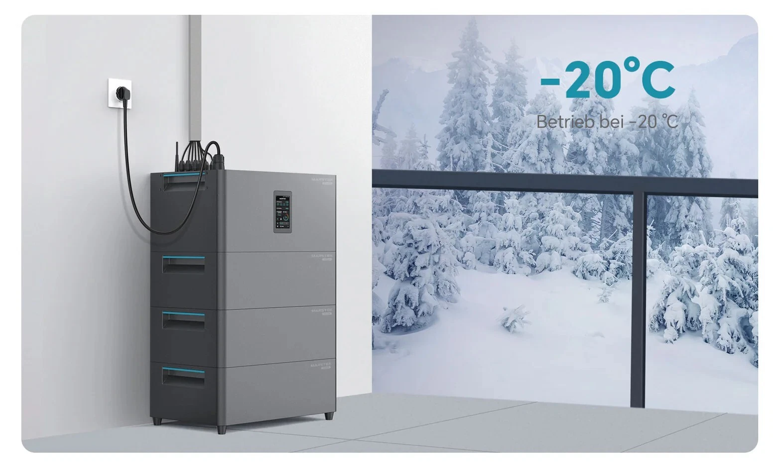 Marstek Jupiter-C Plus 2,56 kWh AIO-Speicher für Balkonkraftwerke – Bild 7