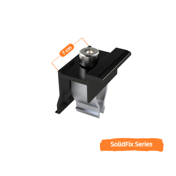 Endklemmen für SolidFix Flachdach Montage-Set (Ersatz & Zubehör)