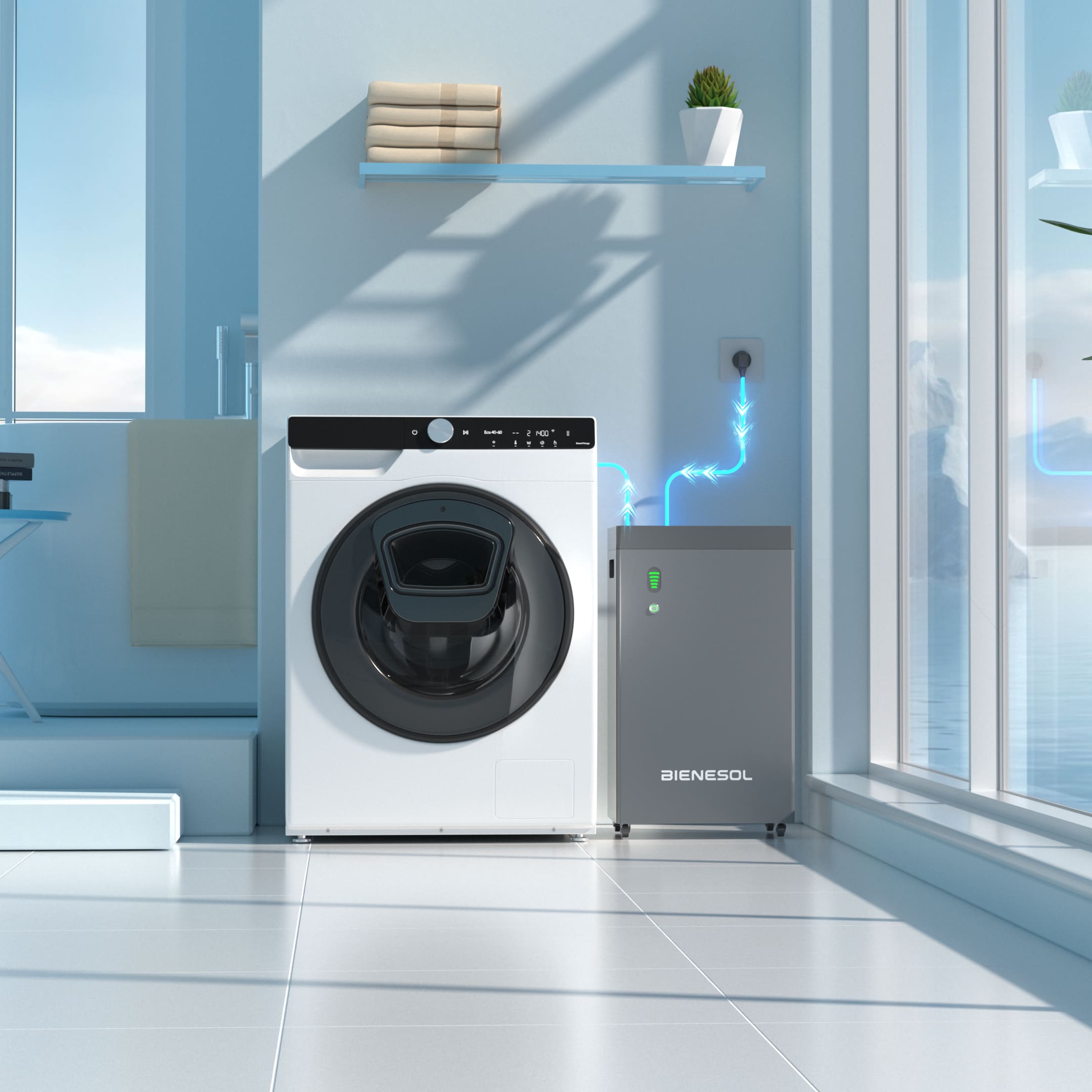 Bienesol CUBE 5200, All-in-One&AC 5,12 kWh Speicher für Balkonkraftwerke – Bild 7