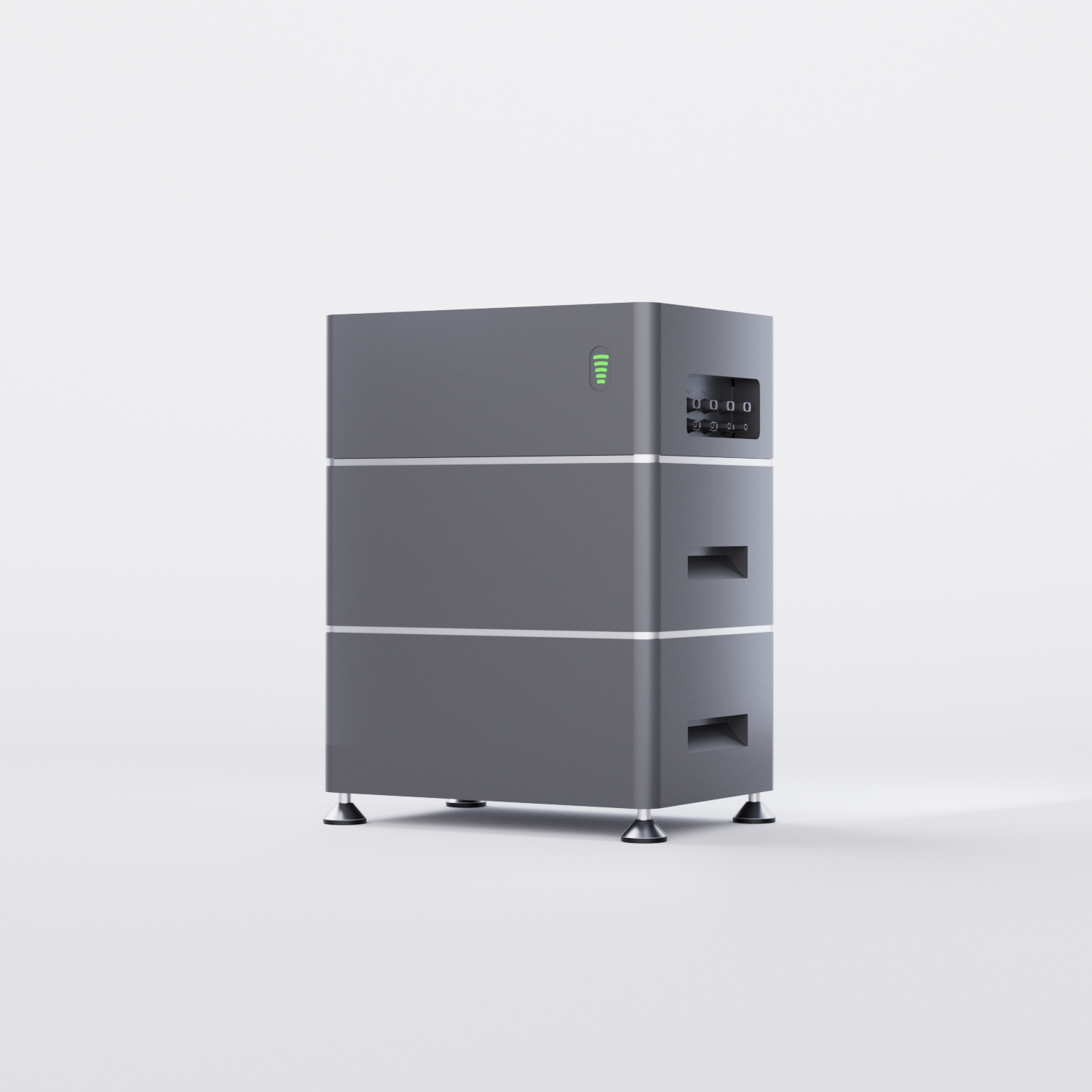 Alternative view of Bienesol CUBE 2700, AC Speicher 5,32 kWh für Balkonkraftwerke