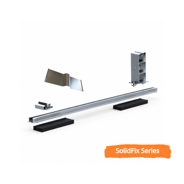 Grund Halter-Set für SolidFix4 Flachdach/Boden Halter (Ersatz & Zubehör)