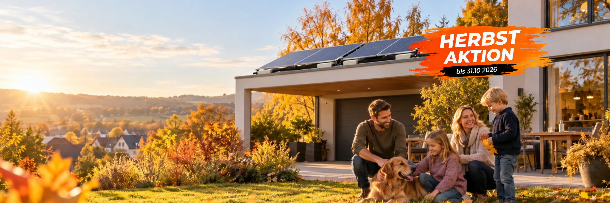 Herbstaktion für Photovoltaik und Solarprodukte in Deutschland